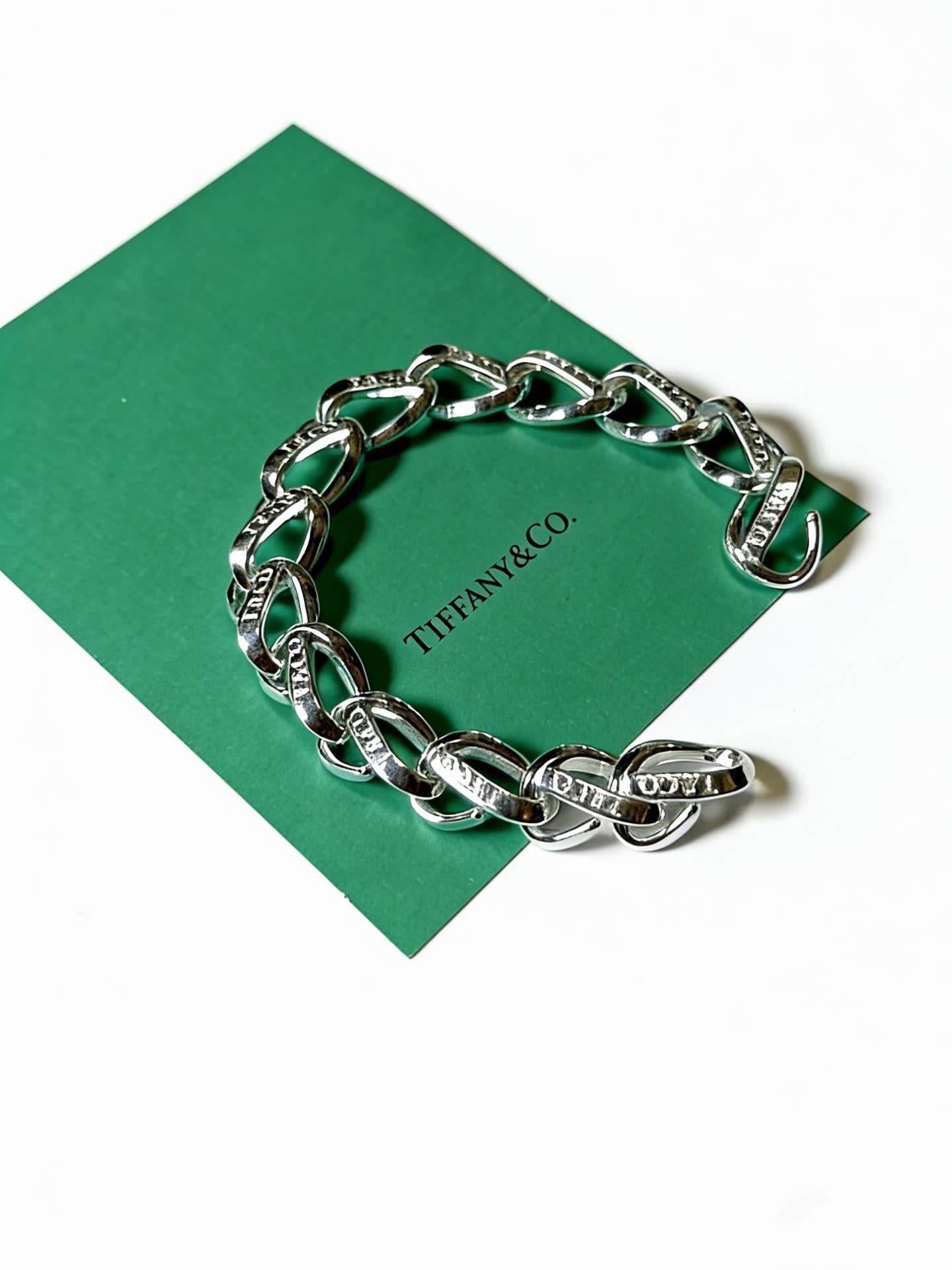 Tiffany & Co. Sterling Silver Link Bracelet